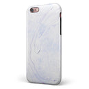 Light Purple Textured Marble v3 iPhone 6/6s or 6/6s Plus 2-Piece Hybrid INK-Fuzed Case