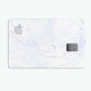 Light Purple Textured Marble v3 - Premium Protective Decal Skin-Kit for the Apple Credit Card