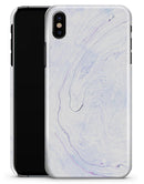 Light Purple Textured Marble v3 - iPhone X Clipit Case