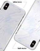 Light Purple Textured Marble v3 - iPhone X Clipit Case