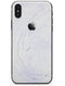 Light Purple Textured Marble v3 - iPhone X Skin-Kit