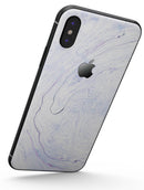 Light Purple Textured Marble v3 - iPhone X Skin-Kit