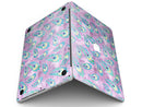 Light Purple and Blue Watercolor Peacock Feathers - MacBook Pro with Retina Display Full-Coverage Skin Kit