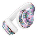 Light Purple and Blue Watercolor Peacock Feathers Full-Body Skin Kit for the Beats by Dre Solo 3 Wireless Headphones