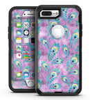 Light Purple and Blue Watercolor Peacock Feathers - iPhone 7 Plus/8 Plus OtterBox Case & Skin Kits