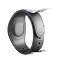 Light Teal & Purple Sharp Black Chevron - Decal Skin Wrap Kit for the Disney Magic Band