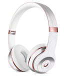 Light White Wood Planks Full-Body Skin Kit for the Beats by Dre Solo 3 Wireless Headphones