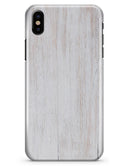 Light White Wood Planks - iPhone X Clipit Case