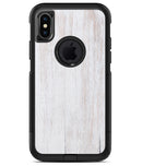 Light White Wood Planks - iPhone X OtterBox Case & Skin Kits
