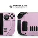 Lilac Pastel Color // Vinyl Skin Wrap for Steam Deck OLED & Steam Deck (LCD) — Soft Matte or Ultra Gloss