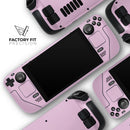 Lilac Pastel Color // Vinyl Skin Wrap for Steam Deck OLED & Steam Deck (LCD) — Soft Matte or Ultra Gloss