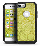 Lime Green Cauliflower Damask Pattern - iPhone 7 or 8 OtterBox Case & Skin Kits