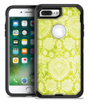 Lime Green Floral Rococo Pattern - iPhone 7 Plus/8 Plus OtterBox Case & Skin Kits