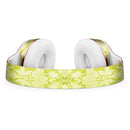 Lime Green Floral Rococo Pattern Full-Body Skin Kit for the Beats by Dre Solo 3 Wireless Headphones