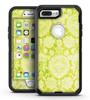 Lime Green Floral Rococo Pattern - iPhone 7 Plus/8 Plus OtterBox Case & Skin Kits