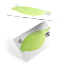 Lime Watercolor Leaf - Premium Protective Decal Skin-Kit for the Apple Credit Card