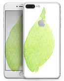 Lime Watercolor Leaf - Skin-kit for the iPhone 8 or 8 Plus