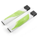 Lime Watercolor Leaves - Premium Decal Protective Skin-Wrap Sticker compatible with the Juul Labs vaping device