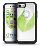 Lime Watercolor Leaves - iPhone 7 or 8 OtterBox Case & Skin Kits