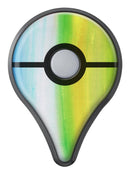 Lined 423 Absorbed Watercolor Texture Pokémon GO Plus Vinyl Protective Decal Skin Kit