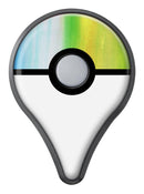 Lined 423 Absorbed Watercolor Texture Pokémon GO Plus Vinyl Protective Decal Skin Kit