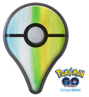 Lined 423 Absorbed Watercolor Texture Pokémon GO Plus Vinyl Protective Decal Skin Kit