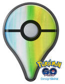 Lined 423 Absorbed Watercolor Texture Pokémon GO Plus Vinyl Protective Decal Skin Kit