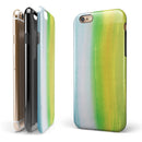Lined 423 Absorbed Watercolor Texture iPhone 6/6s or 6/6s Plus 2-Piece Hybrid INK-Fuzed Case