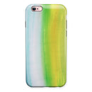 Lined 423 Absorbed Watercolor Texture iPhone 6/6s or 6/6s Plus 2-Piece Hybrid INK-Fuzed Case