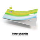 Lined 423 Absorbed Watercolor Texture - Premium Protective Decal Skin-Kit for the Apple Credit Card