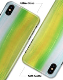 Lined 423 Absorbed Watercolor Texture - iPhone X Clipit Case