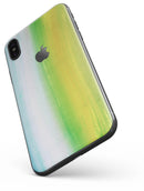 Lined 423 Absorbed Watercolor Texture - iPhone X Skin-Kit