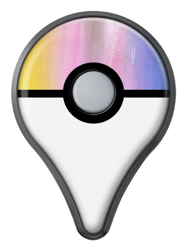 Lined 443 Absorbed Watercolor Texture Pokémon GO Plus Vinyl Protective Decal Skin Kit