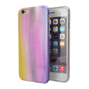Lined 443 Absorbed Watercolor Texture iPhone 6/6s or 6/6s Plus 2-Piece Hybrid INK-Fuzed Case