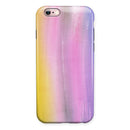 Lined 443 Absorbed Watercolor Texture iPhone 6/6s or 6/6s Plus 2-Piece Hybrid INK-Fuzed Case