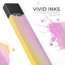 Lined 443 Absorbed Watercolor Texture - Premium Decal Protective Skin-Wrap Sticker compatible with the Juul Labs vaping device