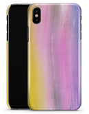 Lined 443 Absorbed Watercolor Texture - iPhone X Clipit Case