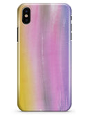 Lined 443 Absorbed Watercolor Texture - iPhone X Clipit Case