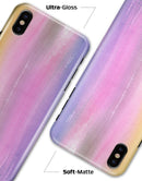 Lined 443 Absorbed Watercolor Texture - iPhone X Clipit Case