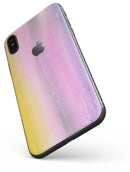 Lined 443 Absorbed Watercolor Texture - iPhone X Skin-Kit