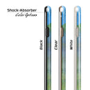 Lined 4453 Absorbed Watercolor Texture iPhone 6/6s or 6/6s Plus 2-Piece Hybrid INK-Fuzed Case