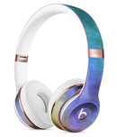 Lined 4453 Absorbed Watercolor Texture Full-Body Skin Kit for the Beats by Dre Solo 3 Wireless Headphones