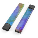 Lined 4453 Absorbed Watercolor Texture - Premium Decal Protective Skin-Wrap Sticker compatible with the Juul Labs vaping device