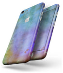 Lined 4453 Absorbed Watercolor Texture - Skin-kit for the iPhone 8 or 8 Plus