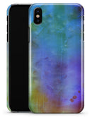 Lined 4453 Absorbed Watercolor Texture - iPhone X Clipit Case