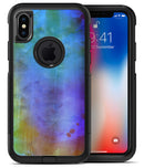 Lined 4453 Absorbed Watercolor Texture - iPhone X OtterBox Case & Skin Kits
