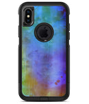 Lined 4453 Absorbed Watercolor Texture - iPhone X OtterBox Case & Skin Kits