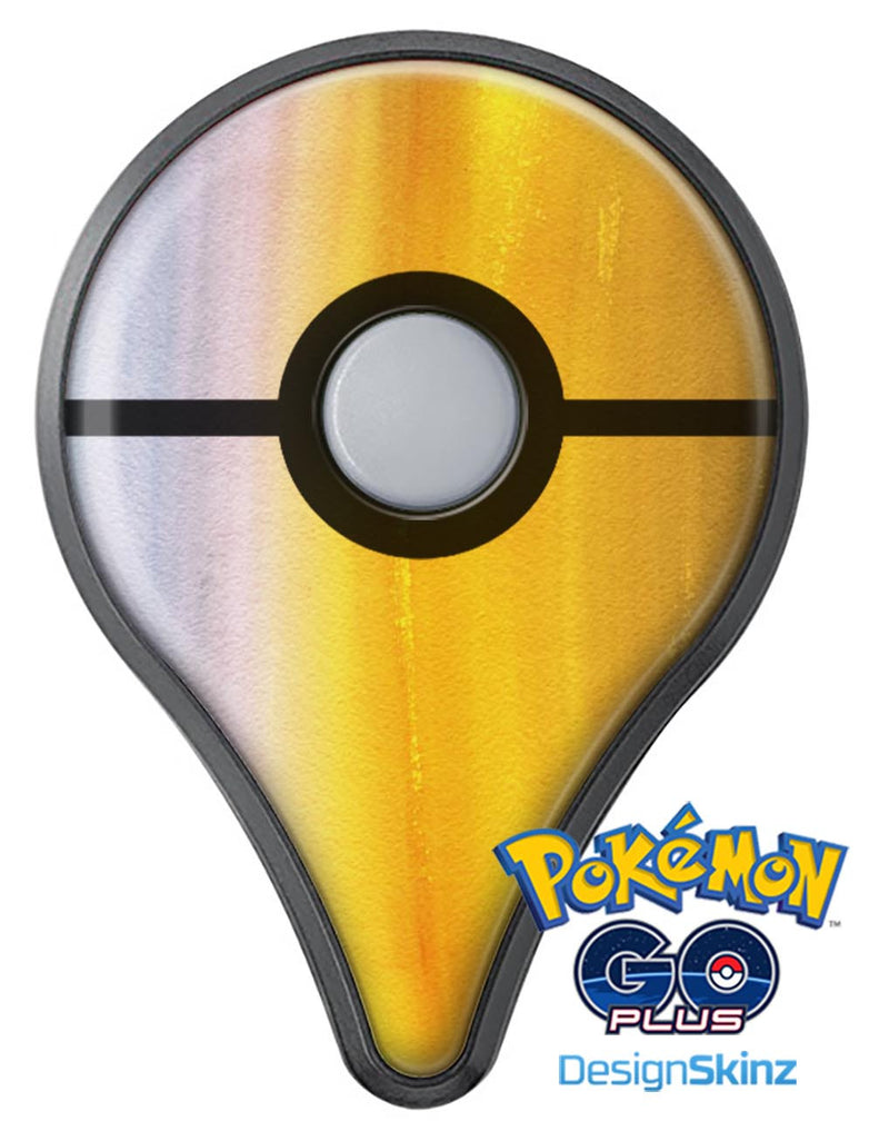 Lined Gold 443 Absorbed Watercolor Texture Pokémon GO Plus Vinyl
