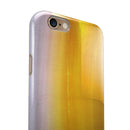 Lined Gold 443 Absorbed Watercolor Texture iPhone 6/6s or 6/6s Plus 2-Piece Hybrid INK-Fuzed Case