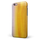 Lined Gold 443 Absorbed Watercolor Texture iPhone 6/6s or 6/6s Plus 2-Piece Hybrid INK-Fuzed Case